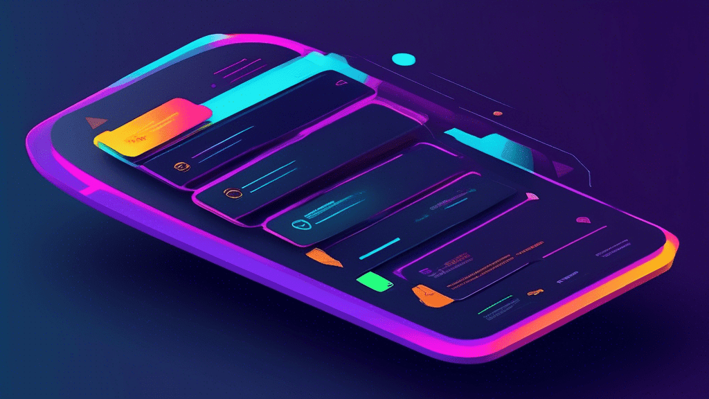 A futuristic email interface with sleek design and intuitive features.