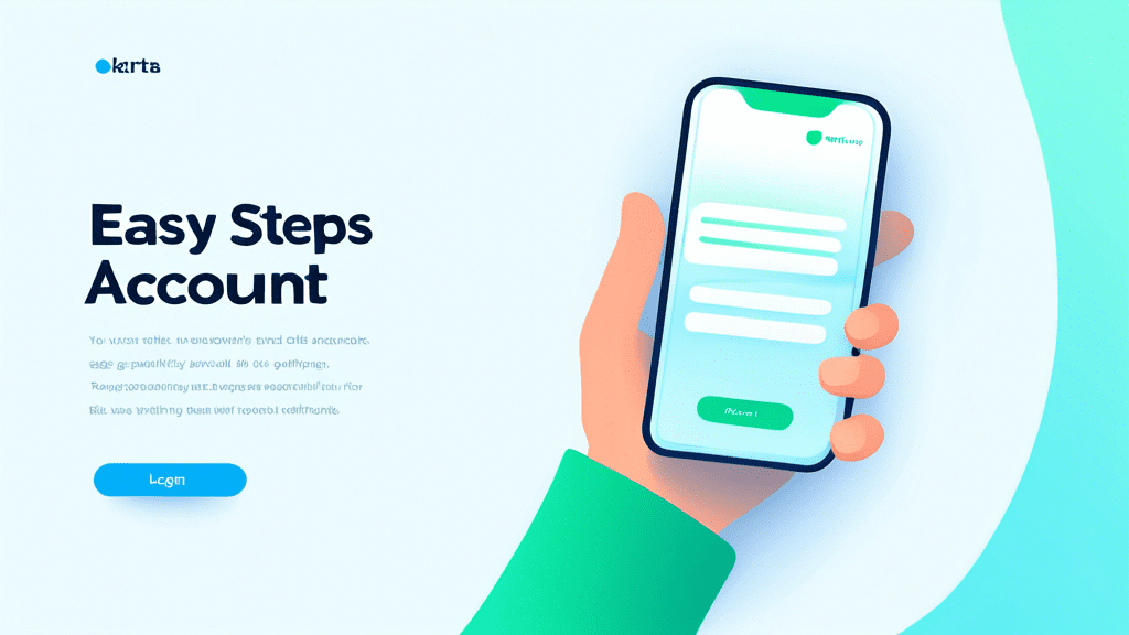 Here is a DALL-E prompt for an image related to the article title Easy Steps to Log In to Your Kartra Account:nnA minimalist vector illustration showing a hand holding a smartphone, with the Kartra lo