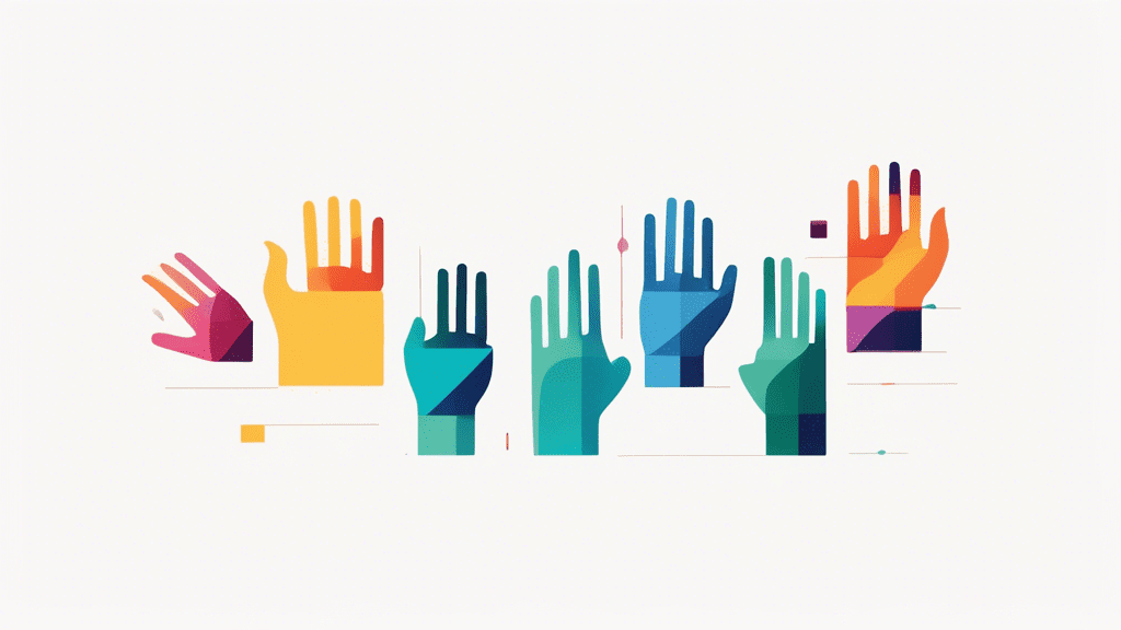 A DALL-E prompt for an image related to the article title Effortless Text Formatting Made Simple:nnA minimalist illustration of a hand effortlessly manipulating and formatting text on a clean, white b