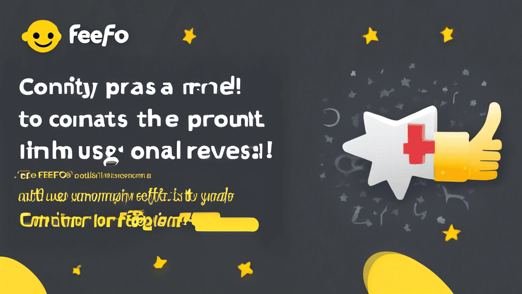 Please provide the article content. I need to understand the context of the article to create a relevant DALL-E prompt. nnFor example, if the article is about the benefits of using Feefo, the prompt could be: nnA happy customer giving a thumbs up surrounded by glowing five-star reviews, with the Feefo logo subtly in the background. nnHowever, if the article is about how to use Feefo effectively, the prompt could be:nn A hand holding a magnifying glass over a computer screen displaying a Feefo dashboard with detailed analytics and customer feedback. nnPlease share the article so I can create the best DALL-E prompt.
