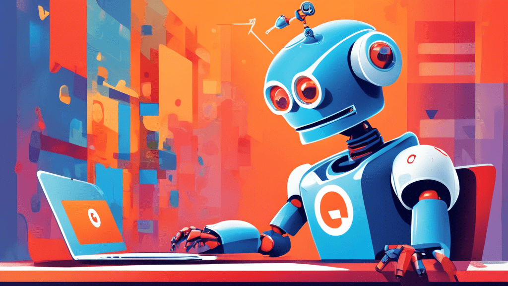 A helpful robot giving advice on Google Business Profile optimization with the Reddit logo in the background.