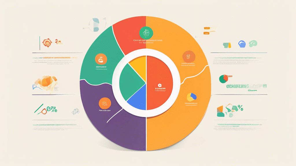 A Venn diagram with Google Business Profile and Google Analytics as labels, with overlapping areas highlighting customer insights and business growth.