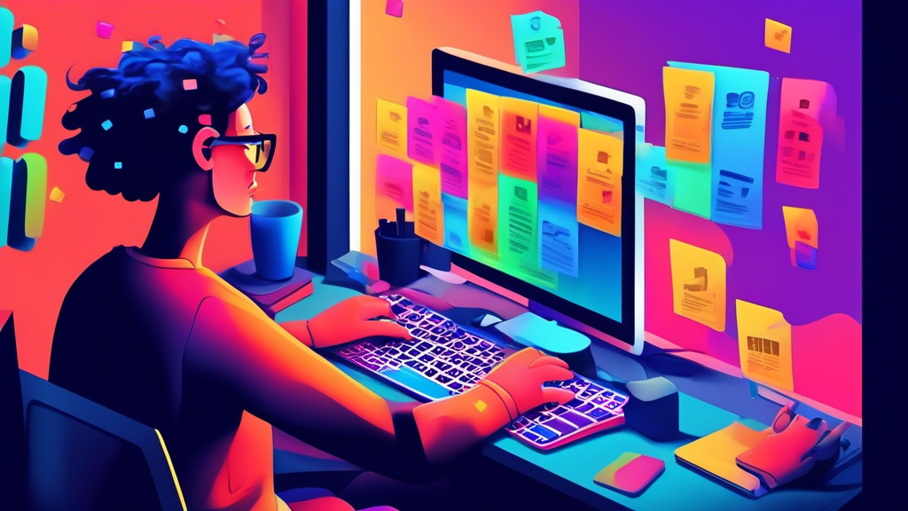 A possible DALL-E prompt for an image relating to the article title How to Disable Sticky Keys Notifications on Windows could be:nnA frustrated person sitting at a Windows computer, with multiple pop-