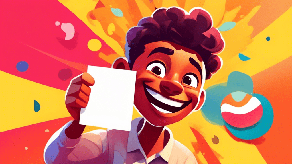 Here is a DALL-E prompt for an image related to the article title Short Text? No Problem!:nnA cheerful cartoon character holding up a small piece of paper with a short message written on it, smiling c