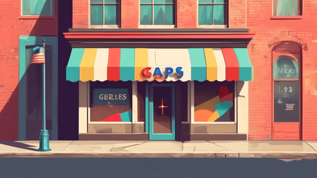 A vintage storefront with a modern Google Maps pin showing Established (Year) edited on it.