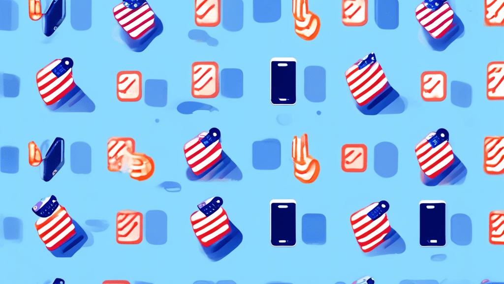 Here is a DALL-E prompt for an image related to that article title:nnAn illustration showing a mobile phone with a U.S. flag on the screen, surrounded by various verification icons like checkmarks, lo