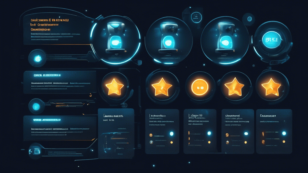 ## DALL-E Prompts for Customer Review Management Software:nn**Option 1: Literal Interpretation**nn> A futuristic control panel with glowing buttons and screens displaying customer reviews, star ratings, and graphs representing sentiment analysis. A robotic arm interacts with the panel, symbolizing automation.nn**Option 2: Metaphorical Approach**nn> A giant magnifying glass hovering over a chaotic pile of colorful chat bubbles, each containing a customer review. A single, organized stack of chat bubbles sits next to it, labeled managed.nn**Option 3: Focusing on Benefits**nn> A happy business owner smiling at a growing plant sprout, representing their business growth. The plant is being watered by a watering can labeled positive customer reviews, while a nearby trash can overflows with negative reviews labeled addressed & resolved.nn**Option 4: Abstract Representation**nn> A swirling vortex of words like feedback, happy, improve, listen, respond, grow, and five stars, all converging towards a central point representing the customer review management software.nn**Tip:** You can add keywords like digital art, 3D render, or illustration to your prompt to guide the style of the image.