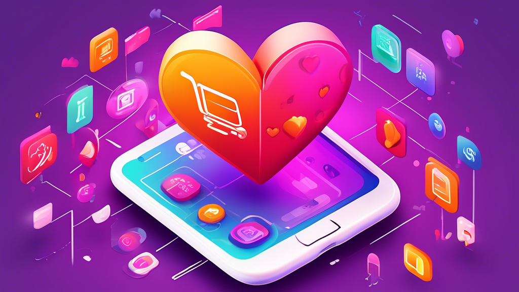 Create an image depicting a vibrant and dynamic marketing campaign on a smartphone screen, showcasing the integration of MMS features in SMS campaigns. The