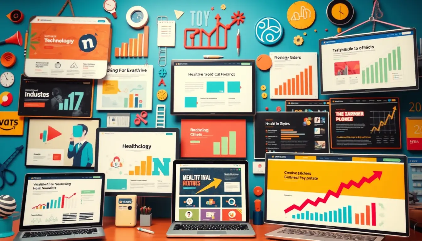Boost Your Marketing Game: Discover Our Versatile New Web Templates for All Industries