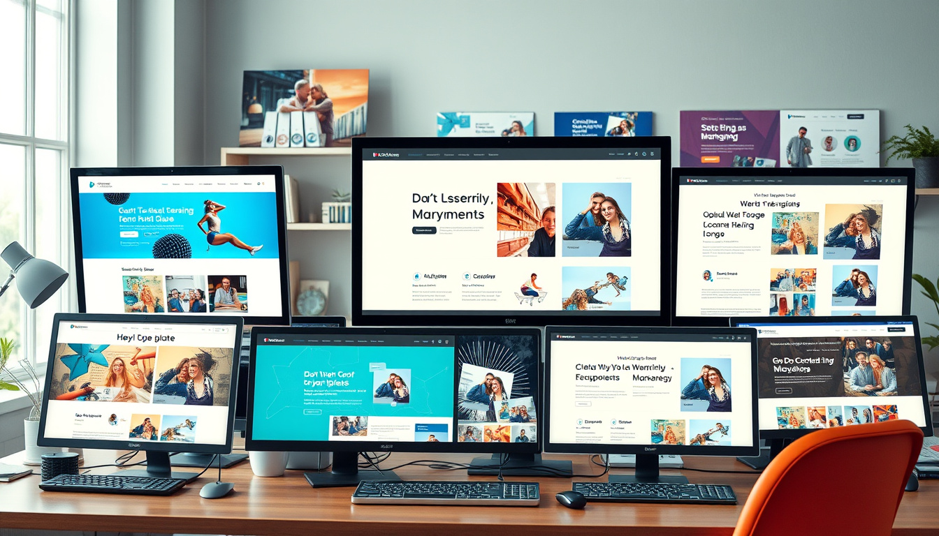 Unlock Your Marketing Potential with Our New Versatile Web Templates!