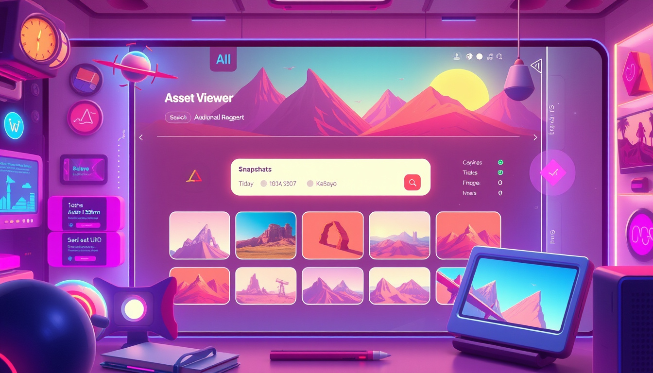 Unlock Your Snapshots: Discover the New Asset Viewer and Search Feature!