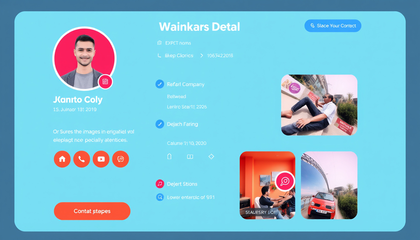 Revamped Contact Detail Page: Elevating User Experience with Enhanced UI and Streamlined Features